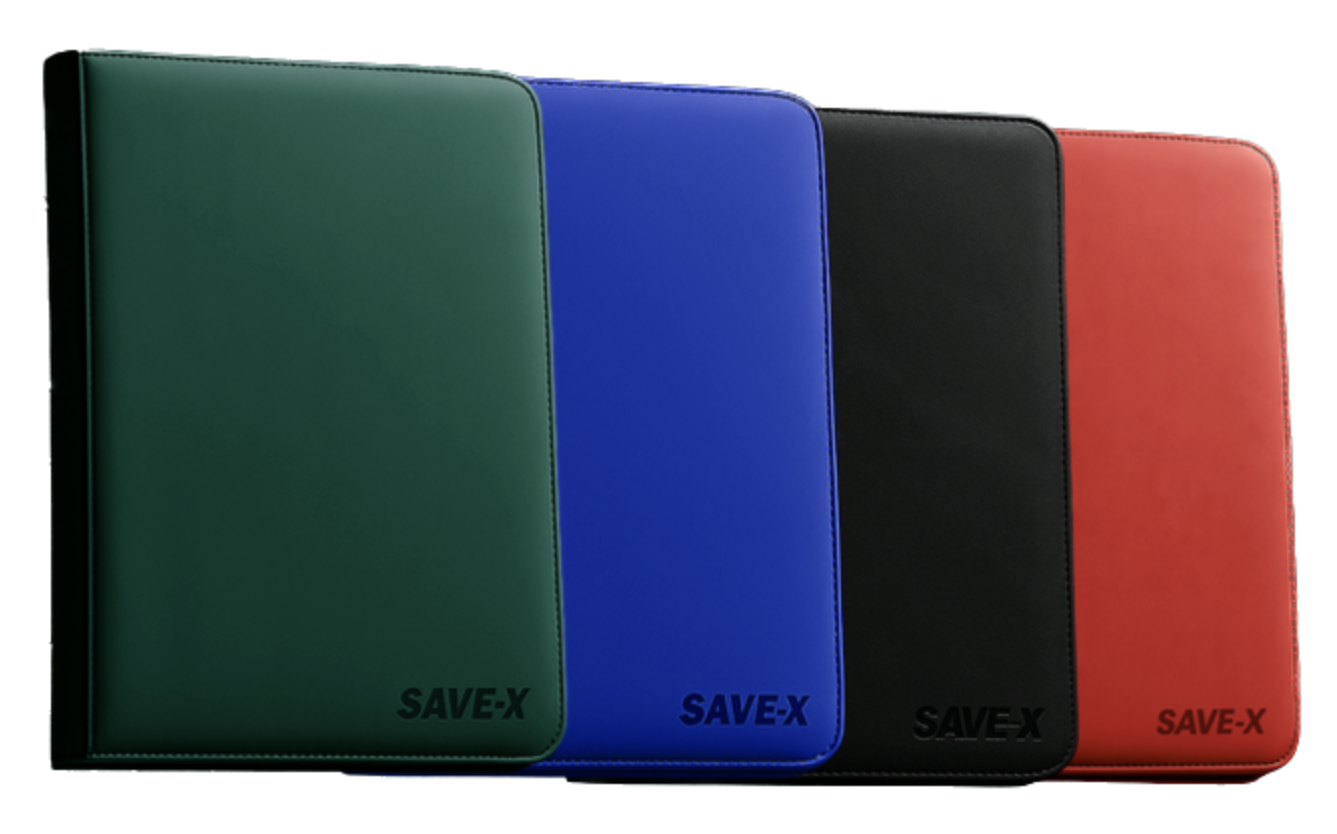 Binder - SAVE-X Premium 360 Cartas con Zipper