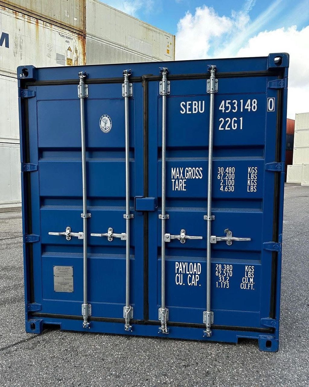 Conteneur Maritime 20 Pieds Dry – Neuf