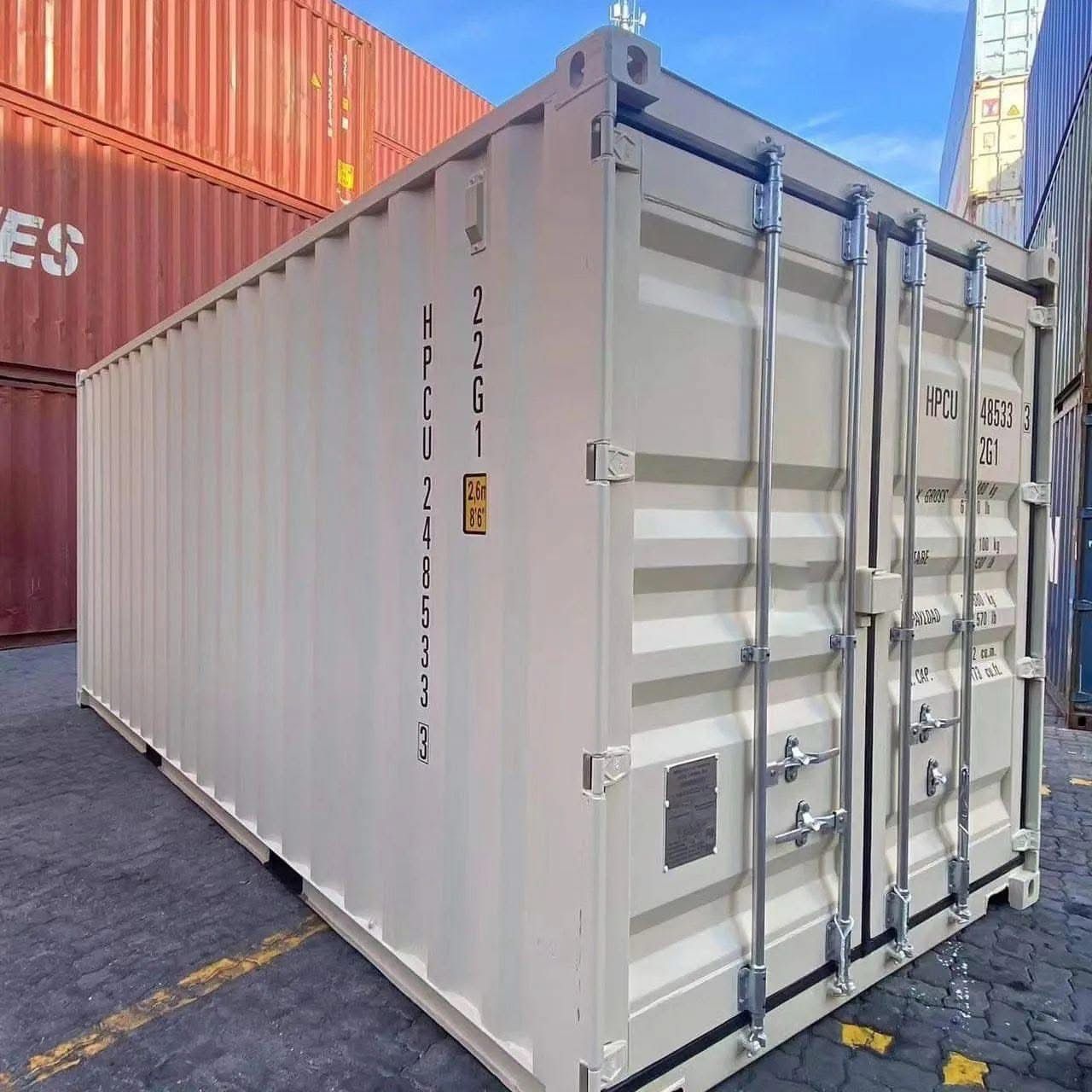 Conteneur Maritime 20 Pieds Dry Neuf – Premier Voyage