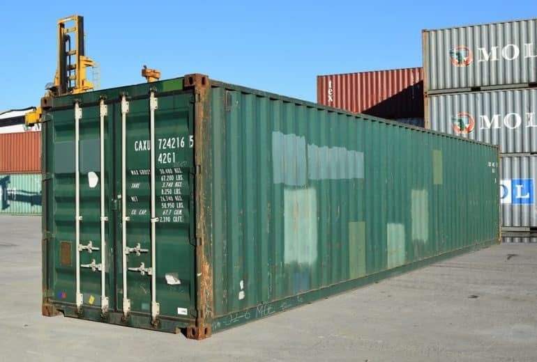 Conteneur Maritime 40 Pieds Occasion – Étanche & Disponible
