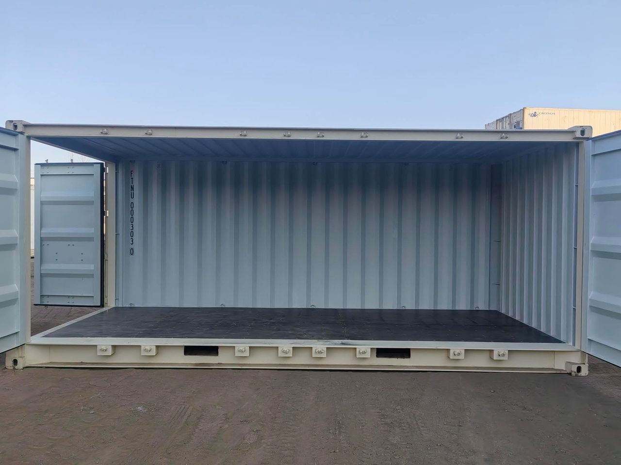 Conteneur Maritime 20 Pieds Open Side – Premier Voyage