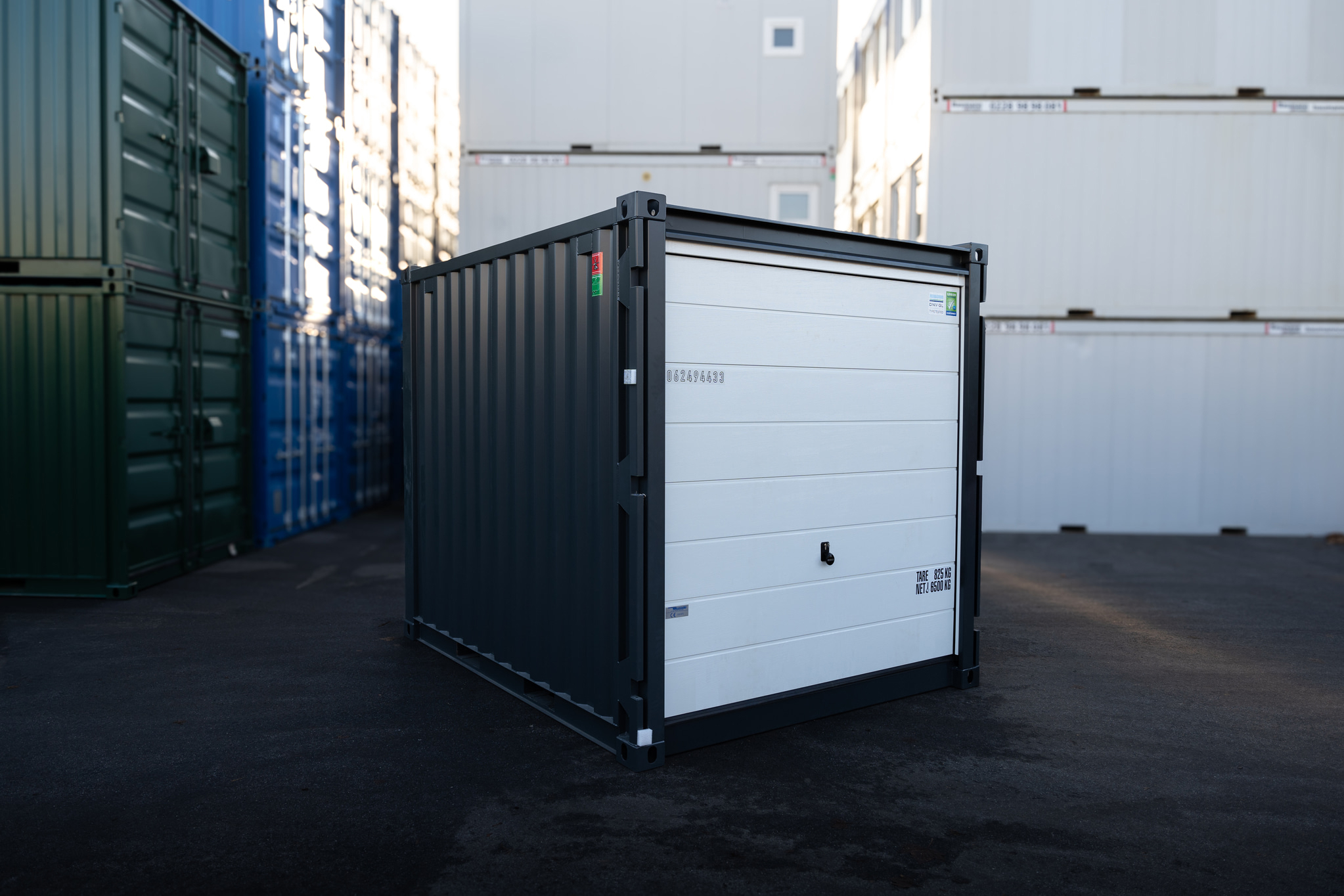 Conteneur Maritime 10 Pieds avec Porte Latérale Ouvrante