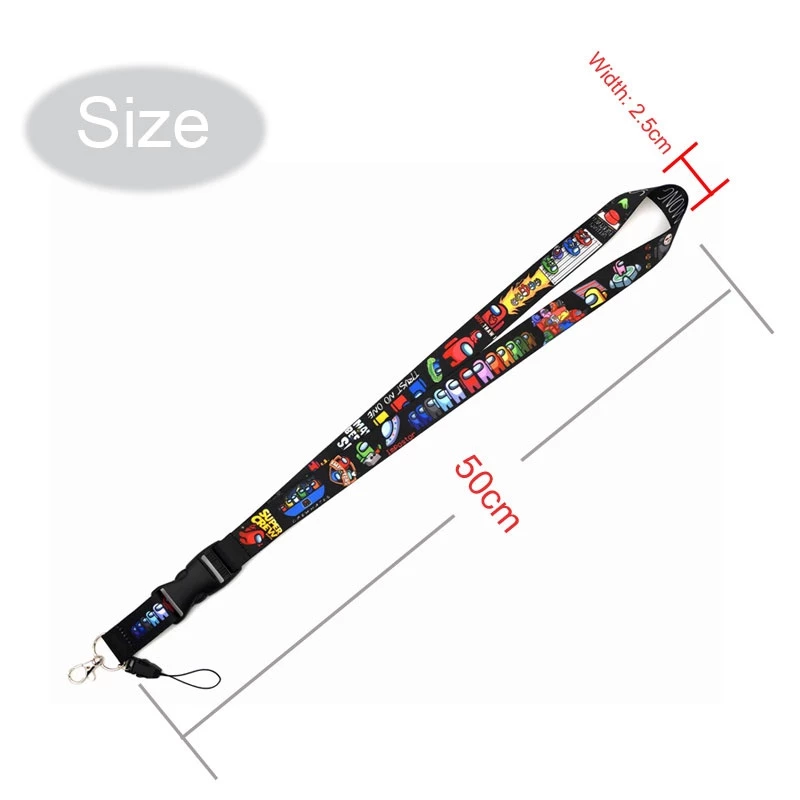 Giá đựng thẻ và dây đeo in hình Among Us