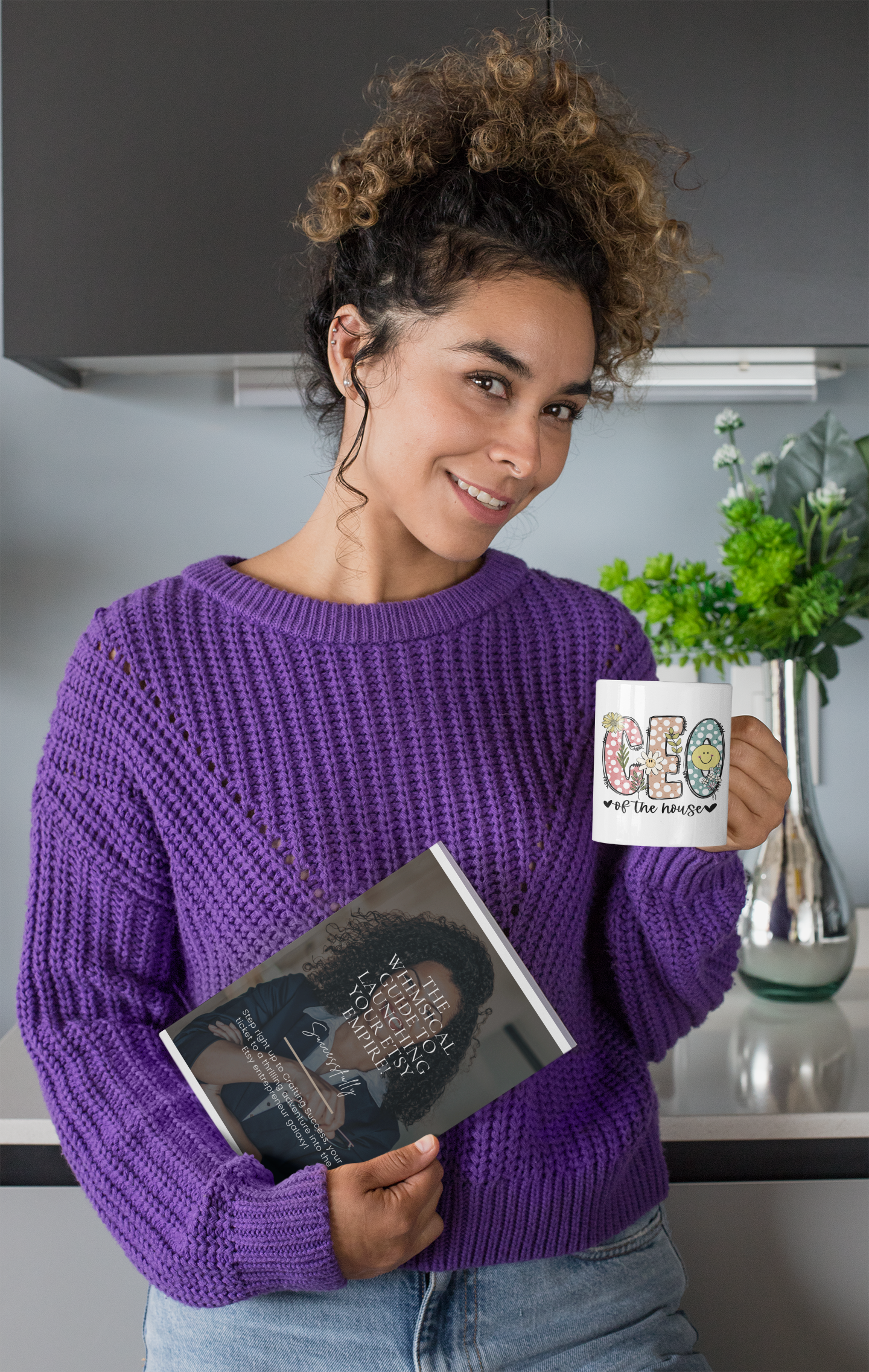 Editable Etsy Starter Guide – Canva eBook Template + Commercial License Launch your own Etsy Starter eBook – no writing, no design skills needed!