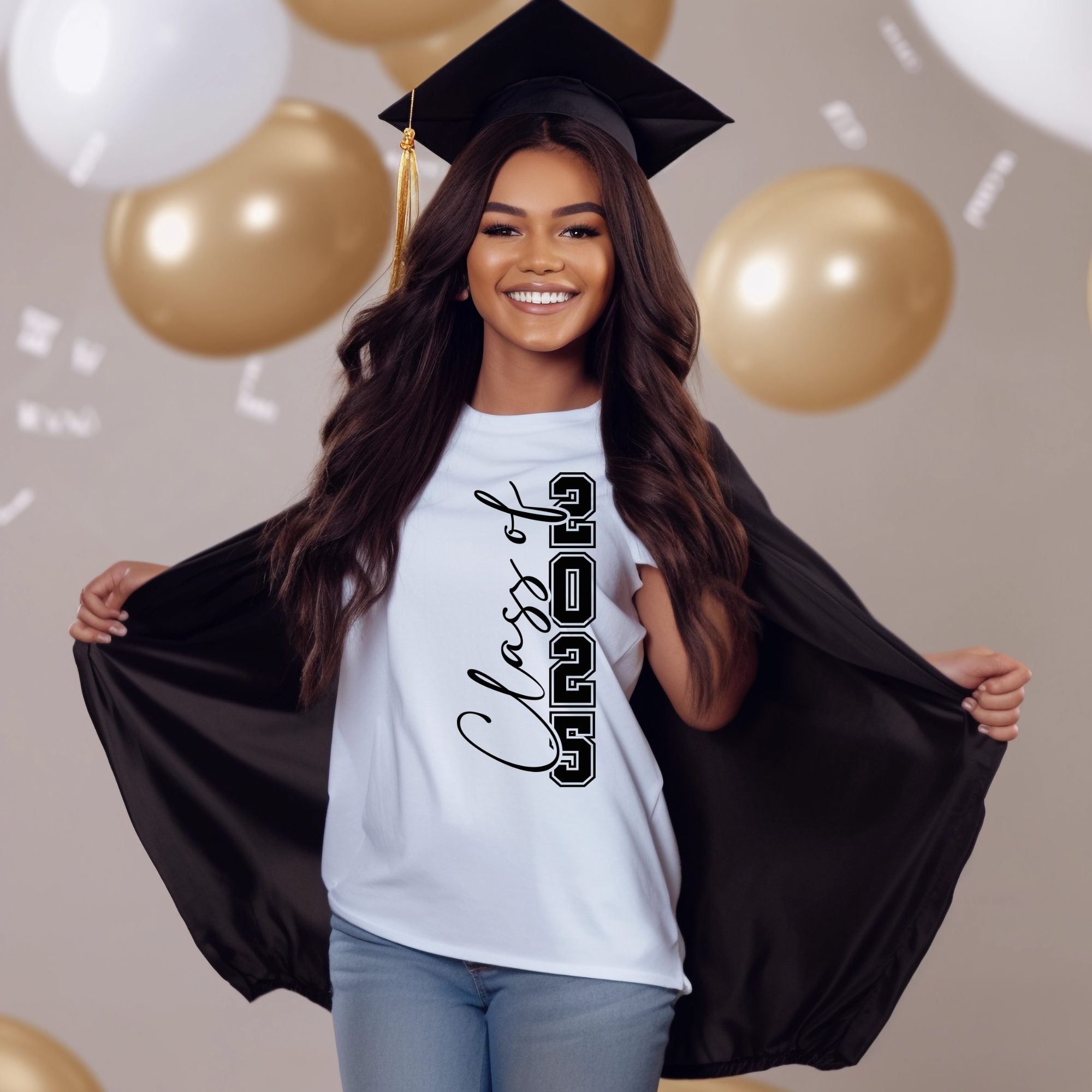 🎓 Celebrate the Class of 2025 in style with this all-in-one Graduation Design Bundle! Perfect for creating unforgettable shirts, gifts, party decor, and more.
