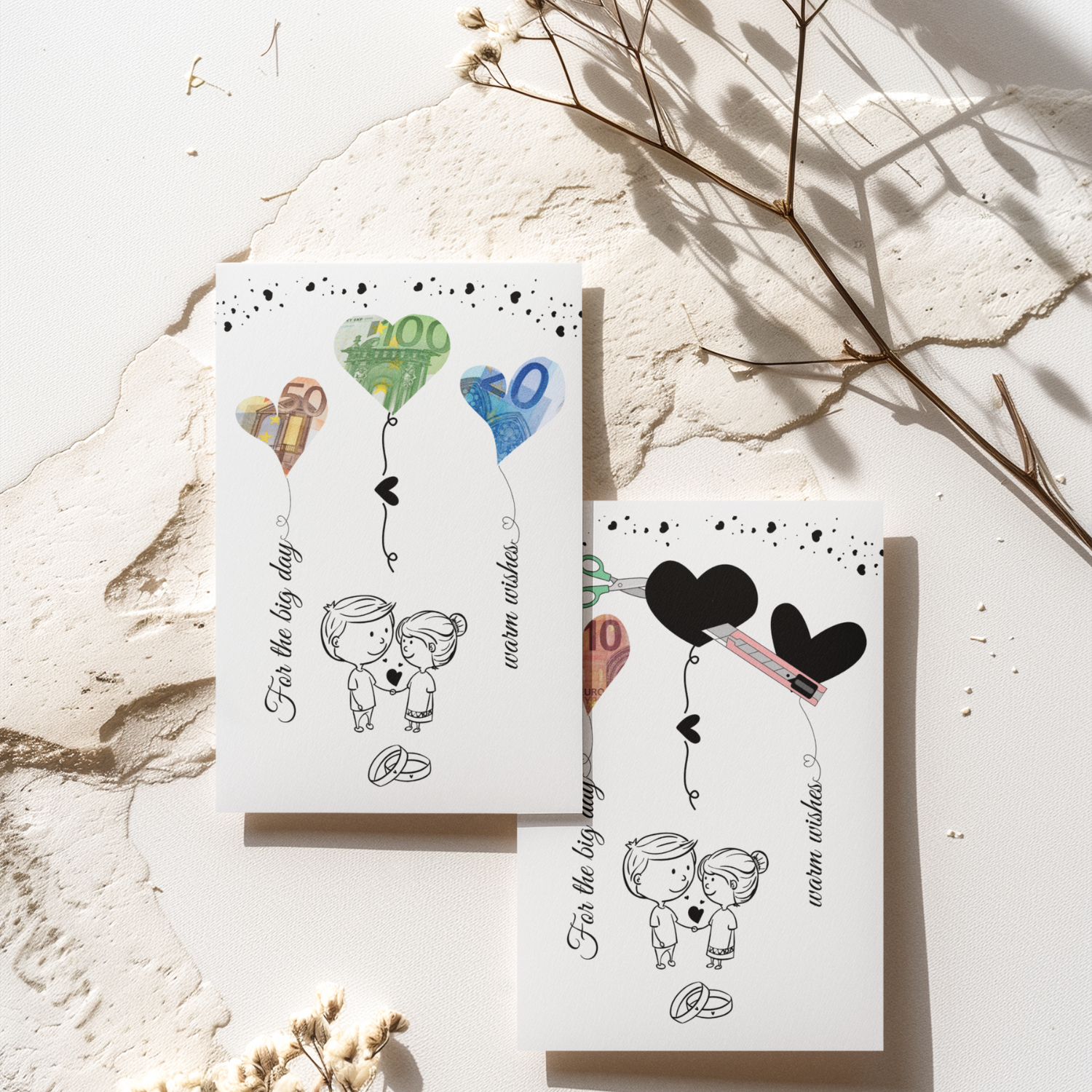 💍 The Money Gift That Lasts – A Heartfelt Keepsake for the Newlyweds!