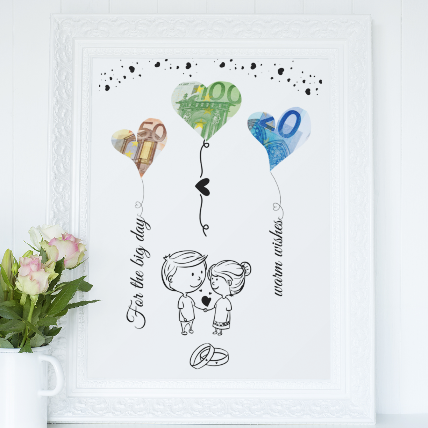 💍 The Money Gift That Lasts – A Heartfelt Keepsake for the Newlyweds!