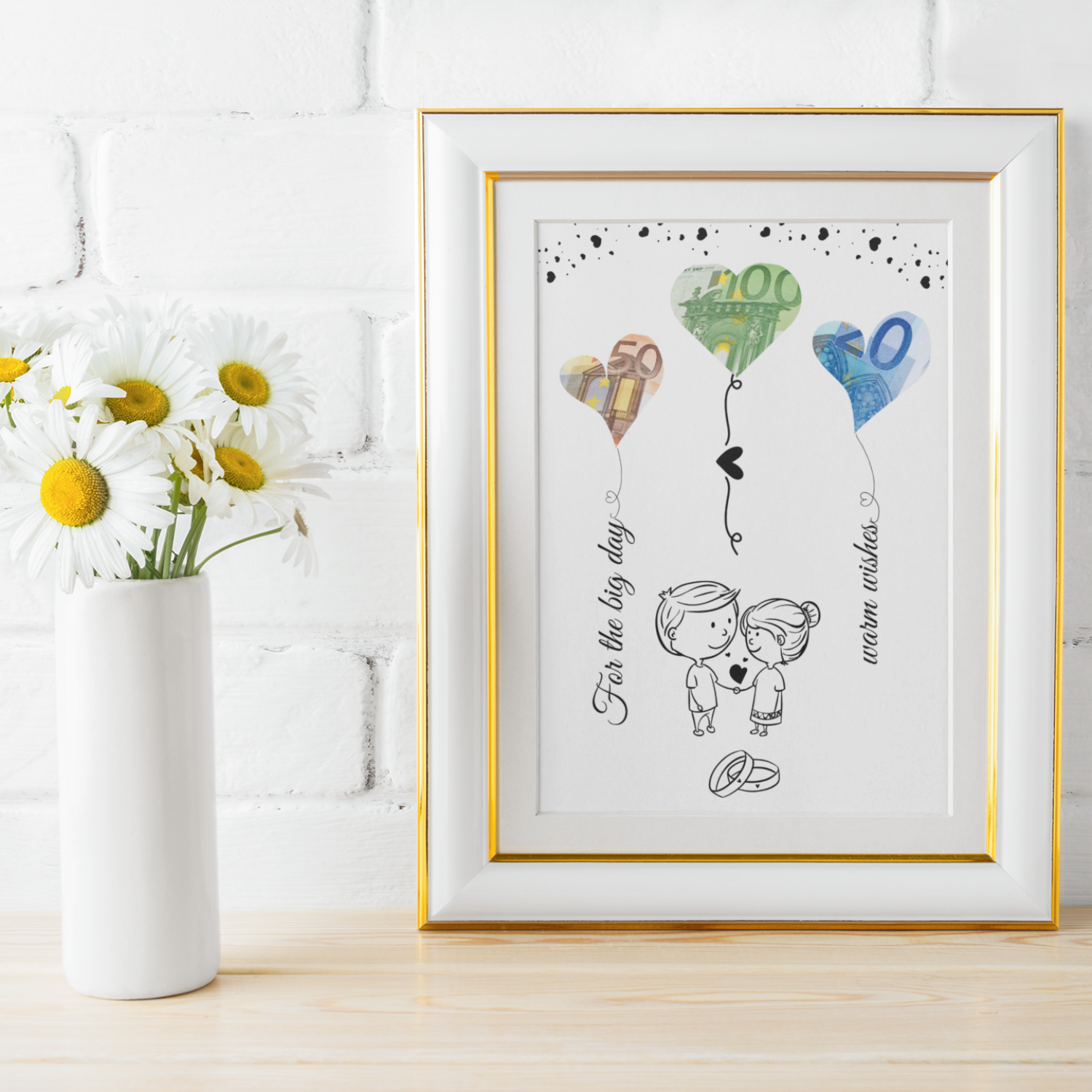 💍 The Money Gift That Lasts – A Heartfelt Keepsake for the Newlyweds!