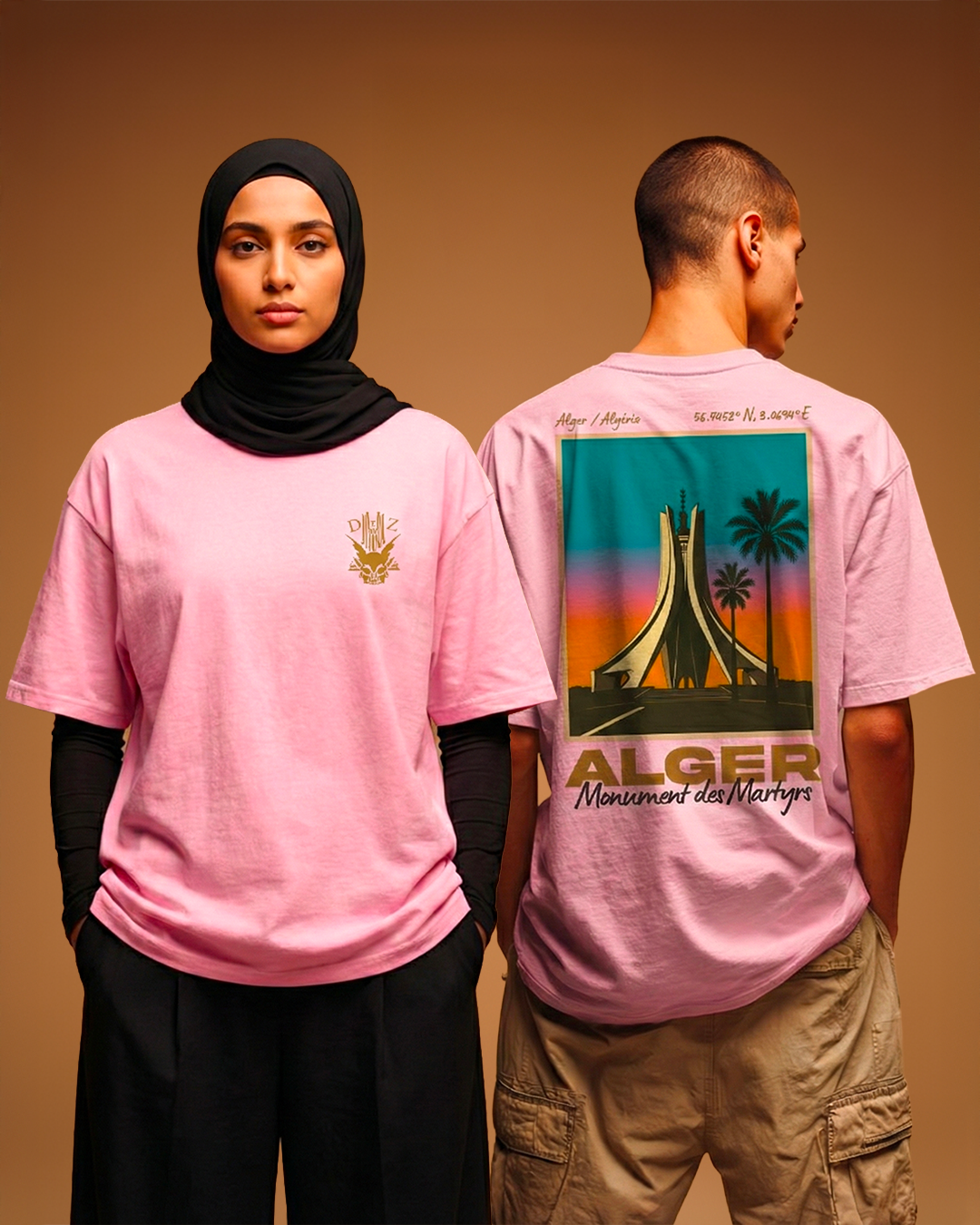 DZ Alger Oversize – Rose