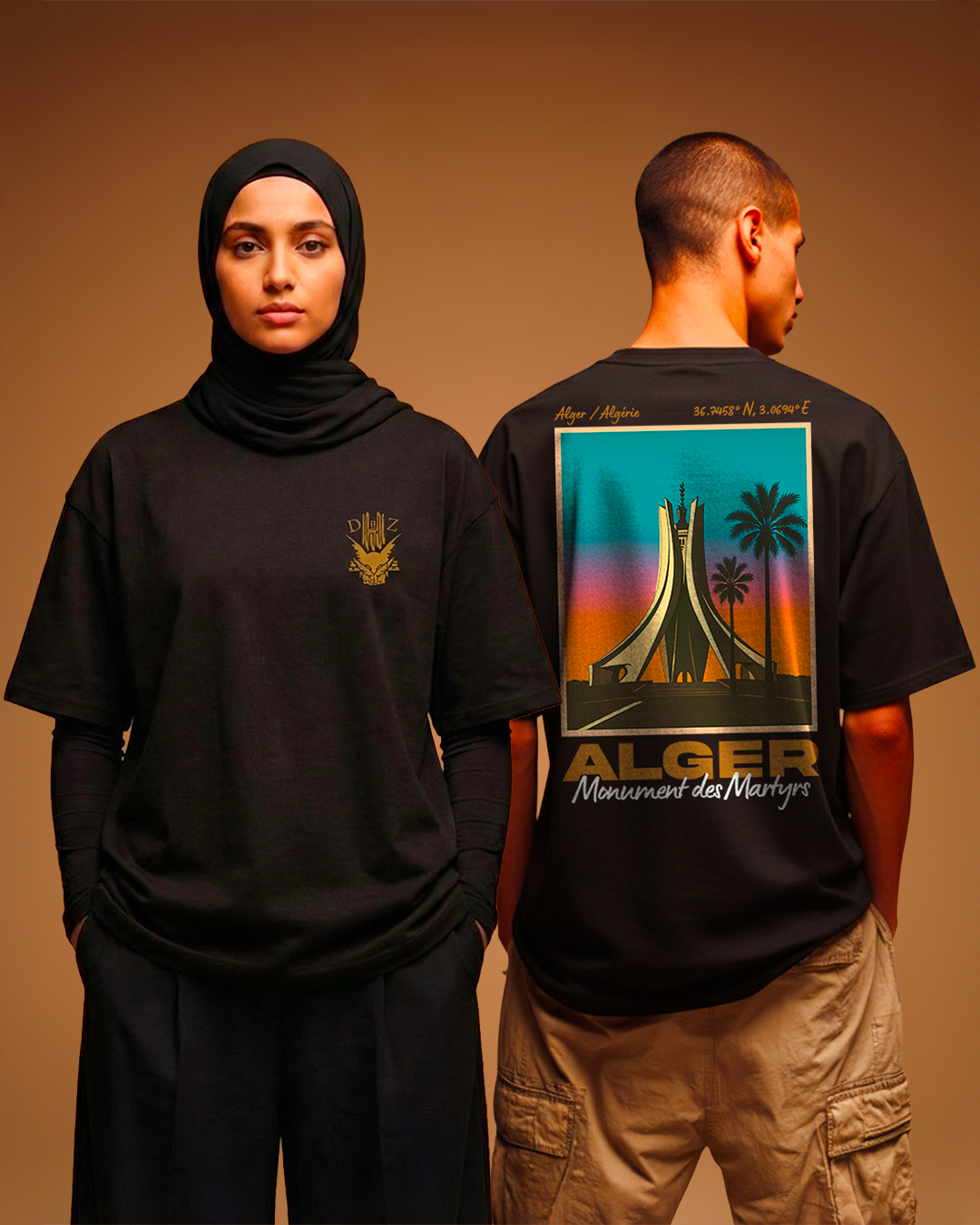DZ Alger Oversize – Noir