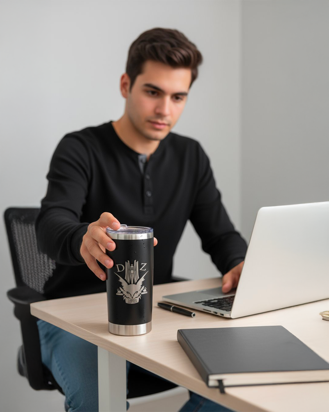 Thermos Fennec Noir