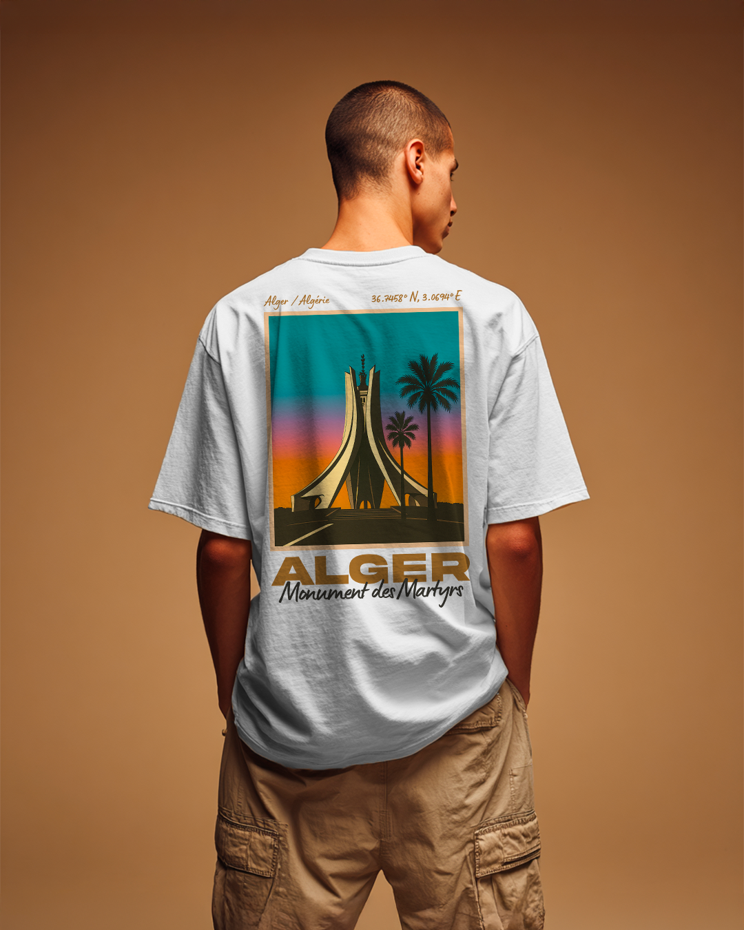 DZ Alger Oversize – Blanc