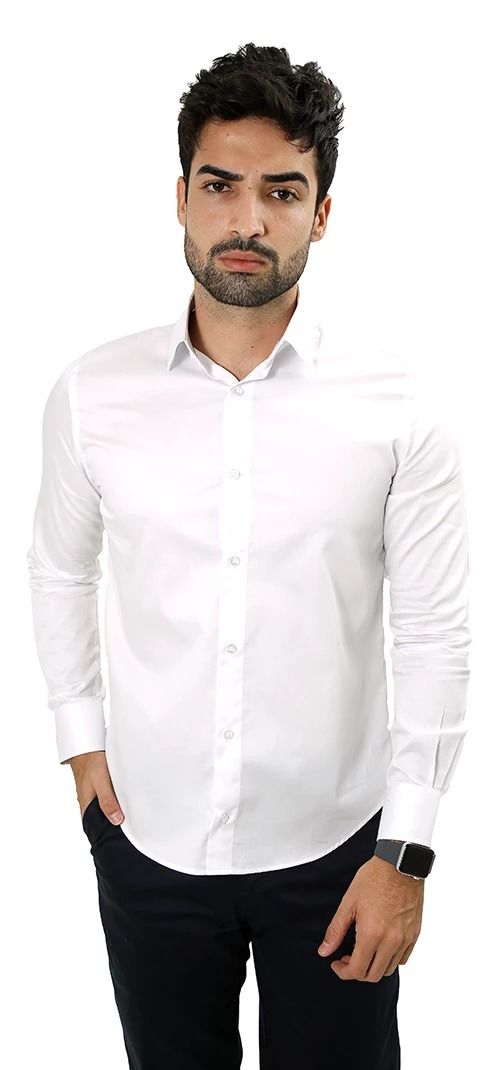 Camisa manga longa comfort básica