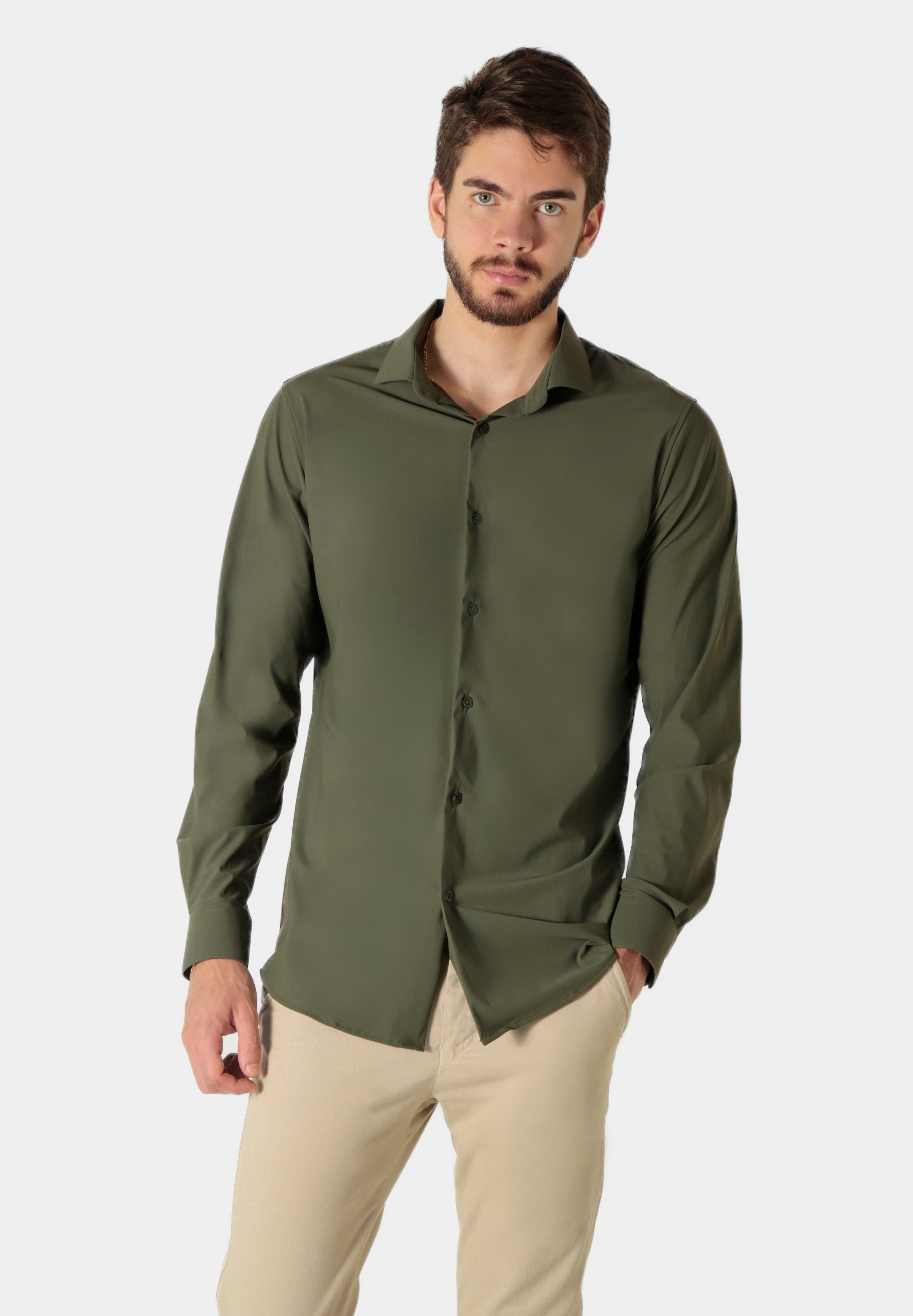 Camisa tech poliamida stretch