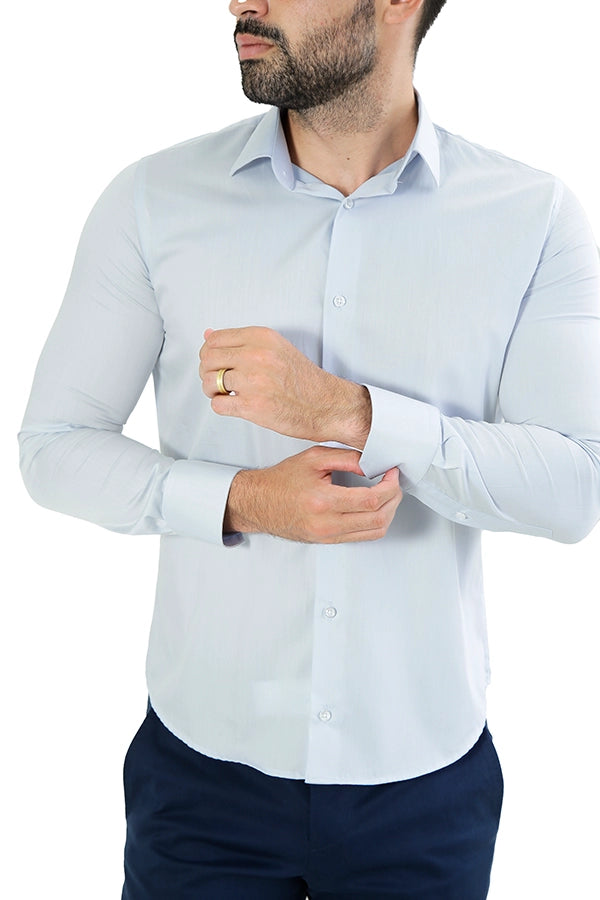 Camisa comfort fil a fil