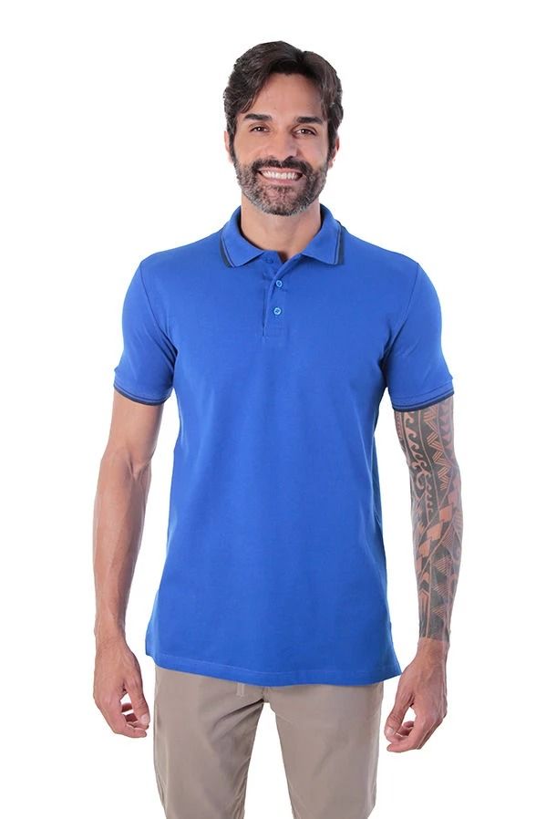 Polo piquet gold verão