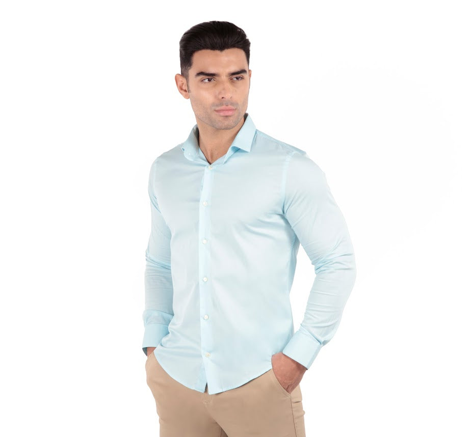 Camisa super slim básica