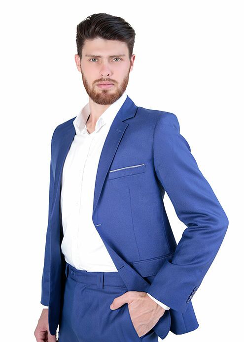 Terno slim gold poliviscose