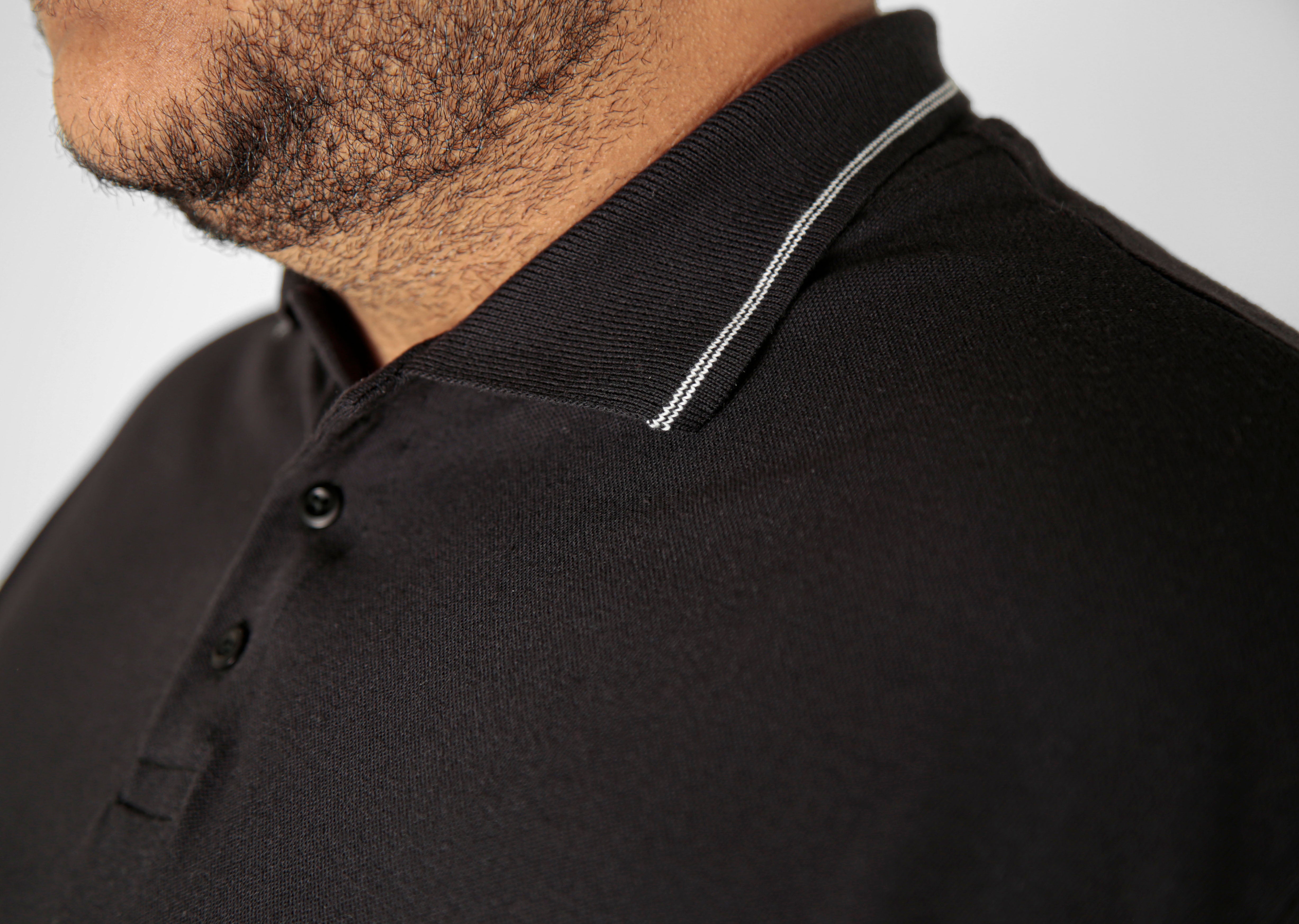 Polo piquet gold plus size