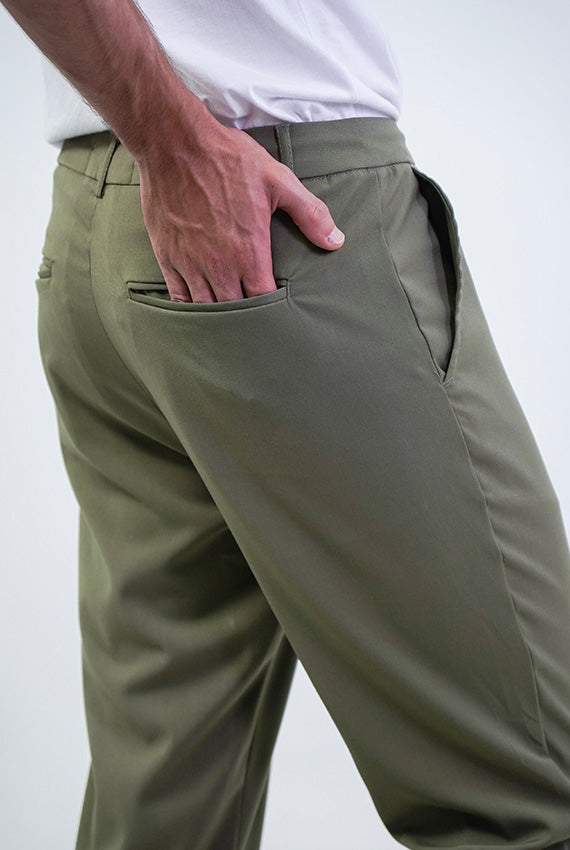 Calça alfaiataria poliviscose gold