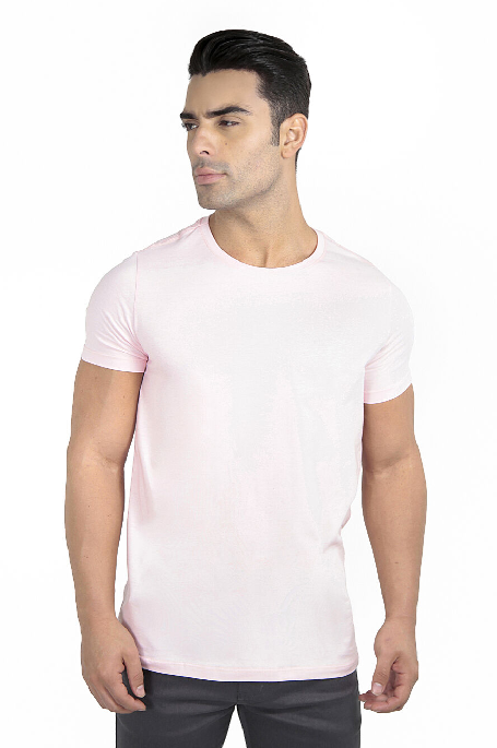 Camiseta básica gola redonda - contínua