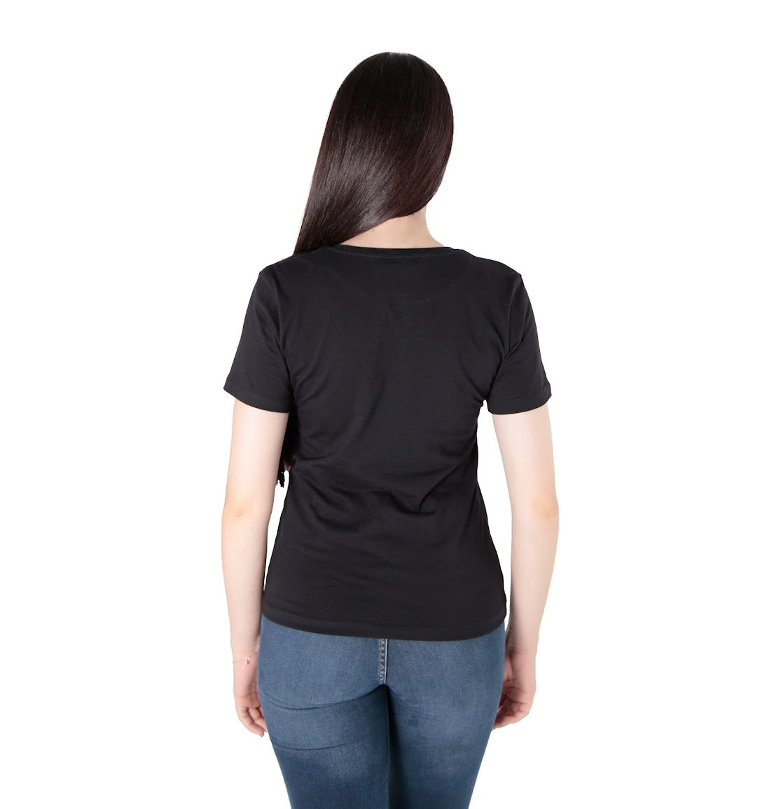 Camiseta t-shirt algodão egípcio feminina premium