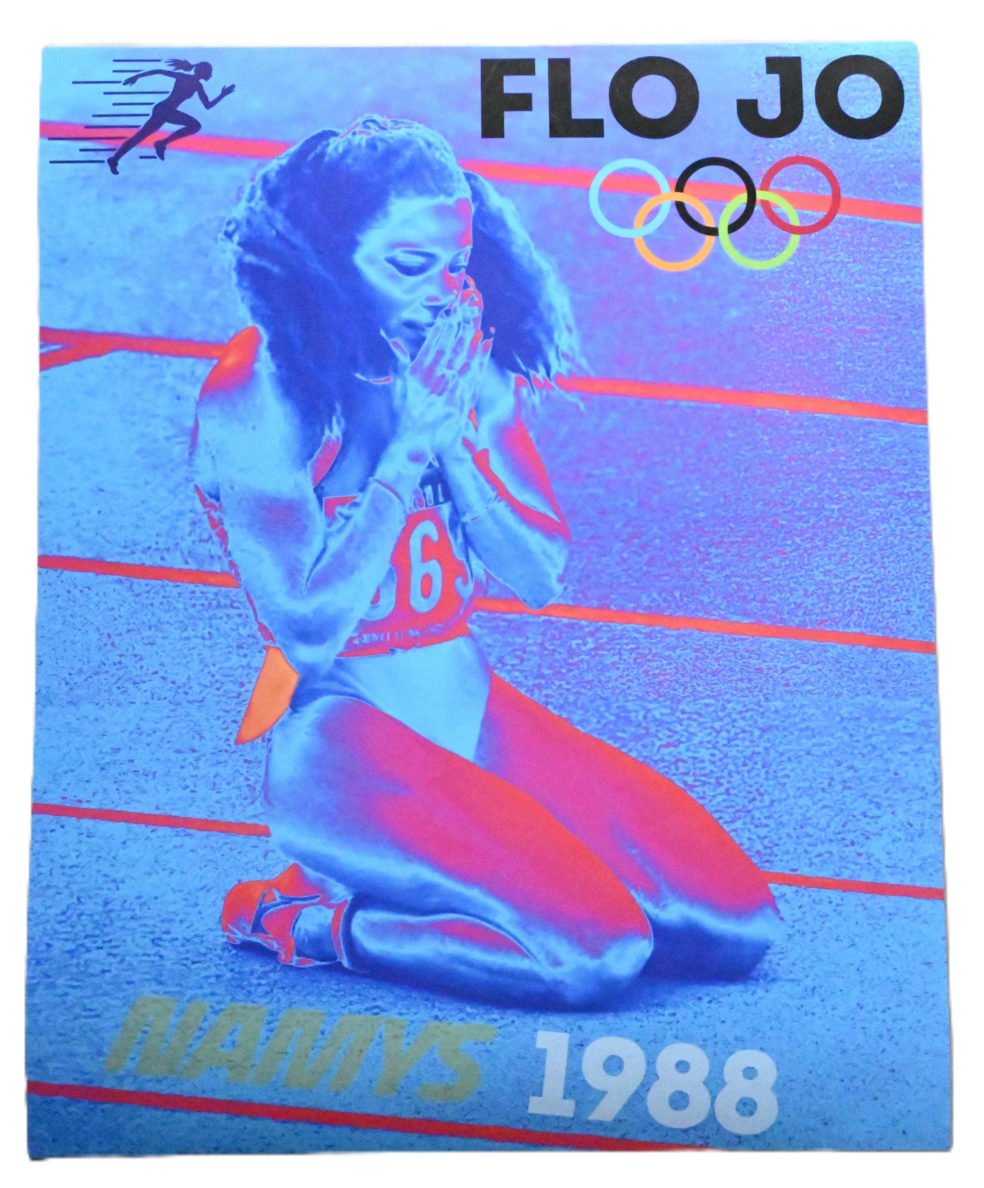 Flo Jo Olympics 1988 Fine art Poster