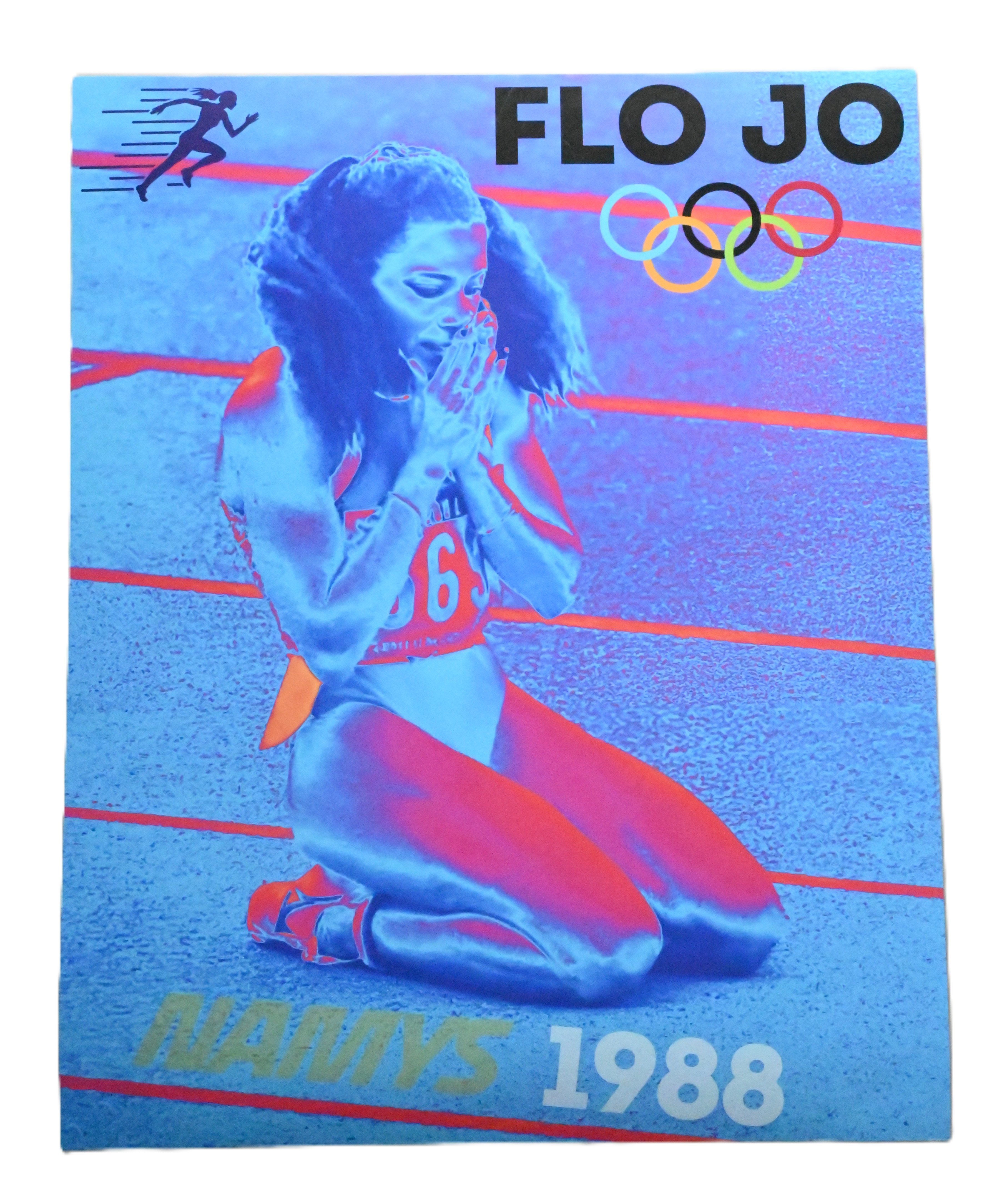 Flo Jo Olympics 1988 Fine art Poster
