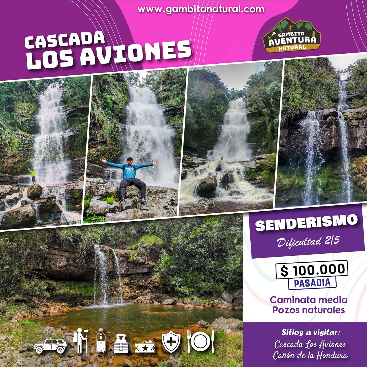TOUR CASCADA LOS AVIONES