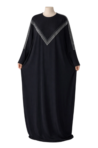 Abaya noire élégante