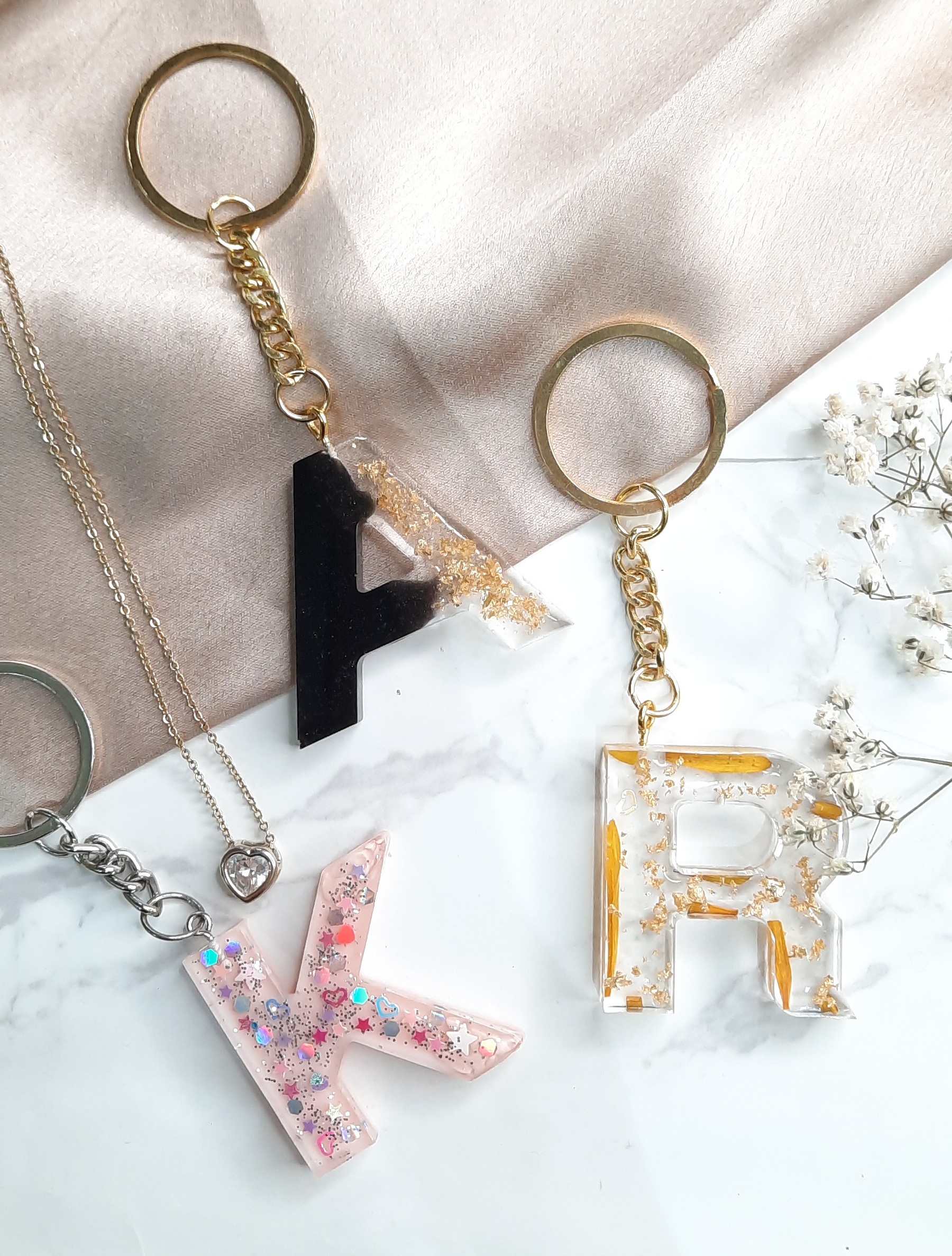 Handmade Resin Keychains