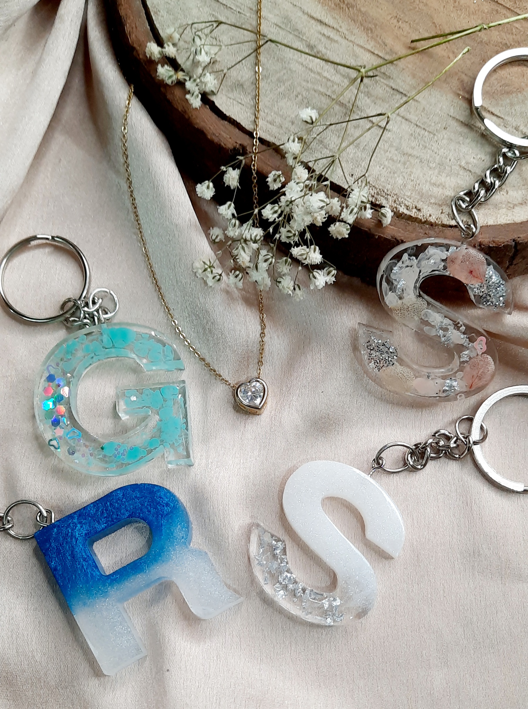 Handmade Resin Keychains