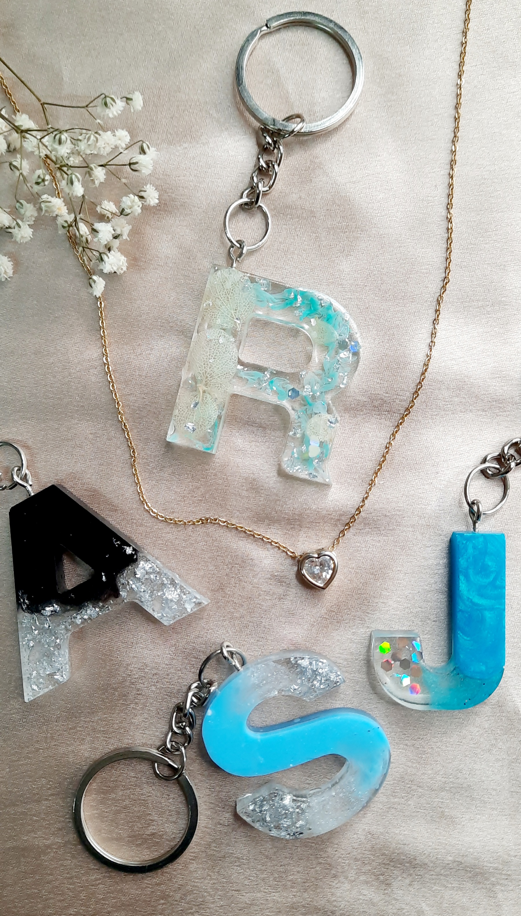 Handmade Resin Keychains