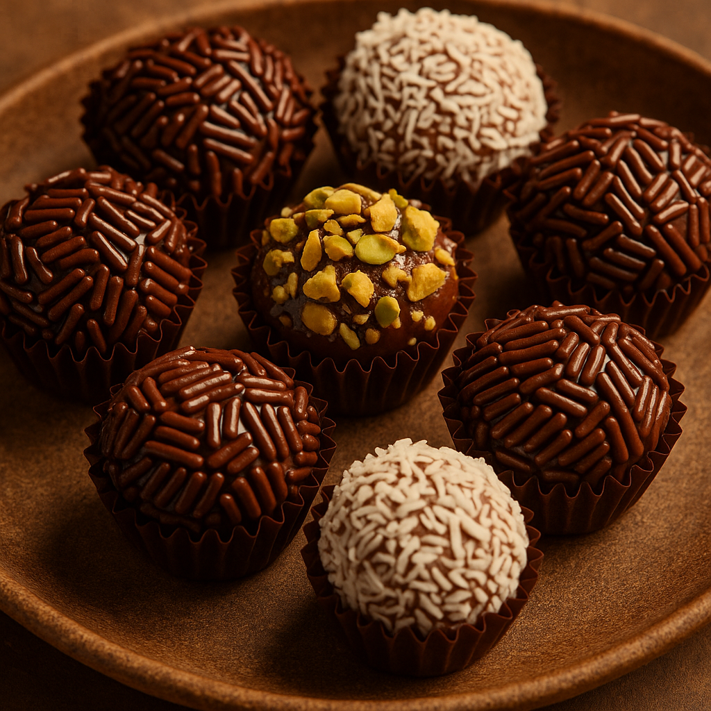 Post-Honeymoon Brigadeiros // Brigadeiros Pós-Lua de Mel