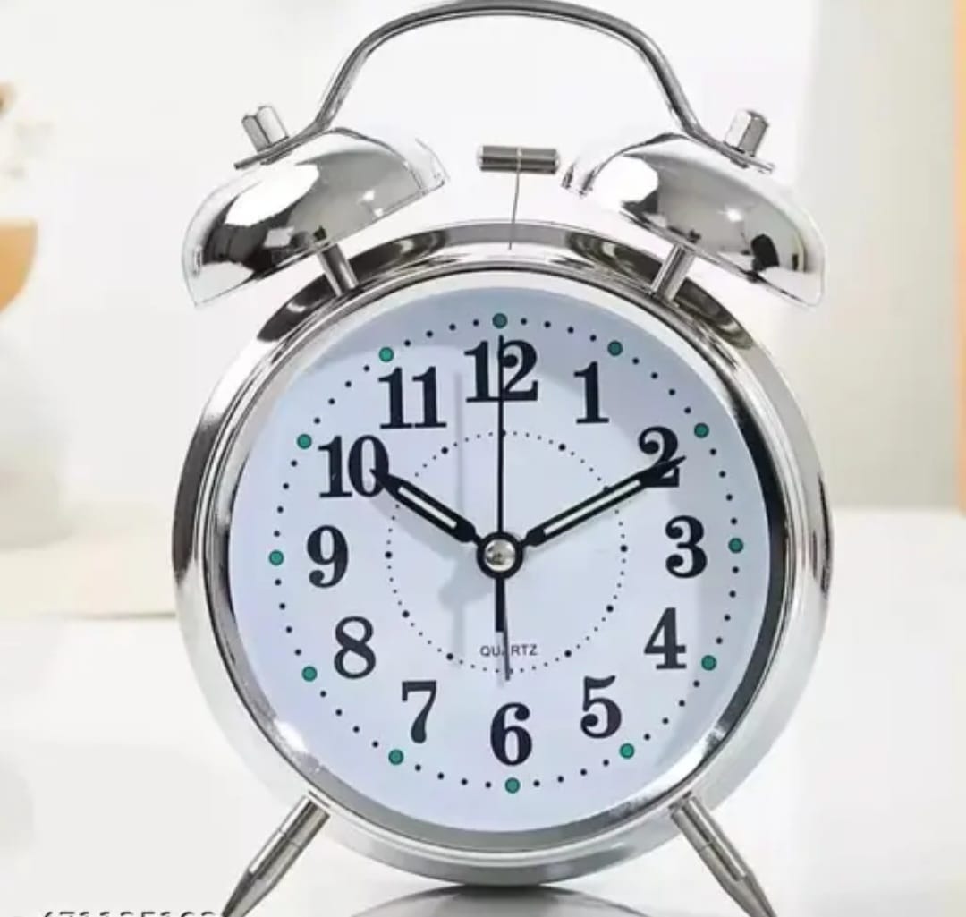 Classic Analog Alarm Clock