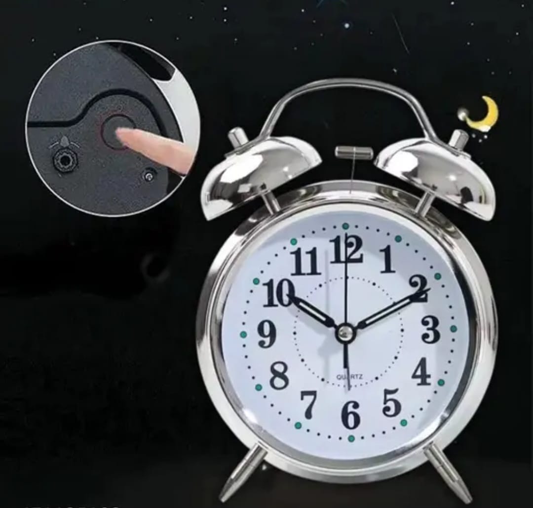 Classic Analog Alarm Clock