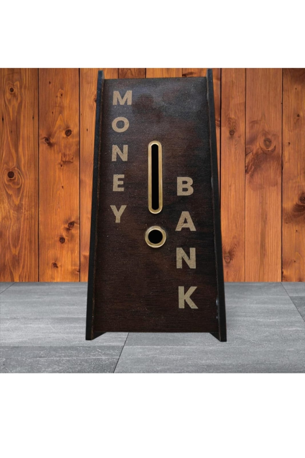 Wooden Money Saving Box