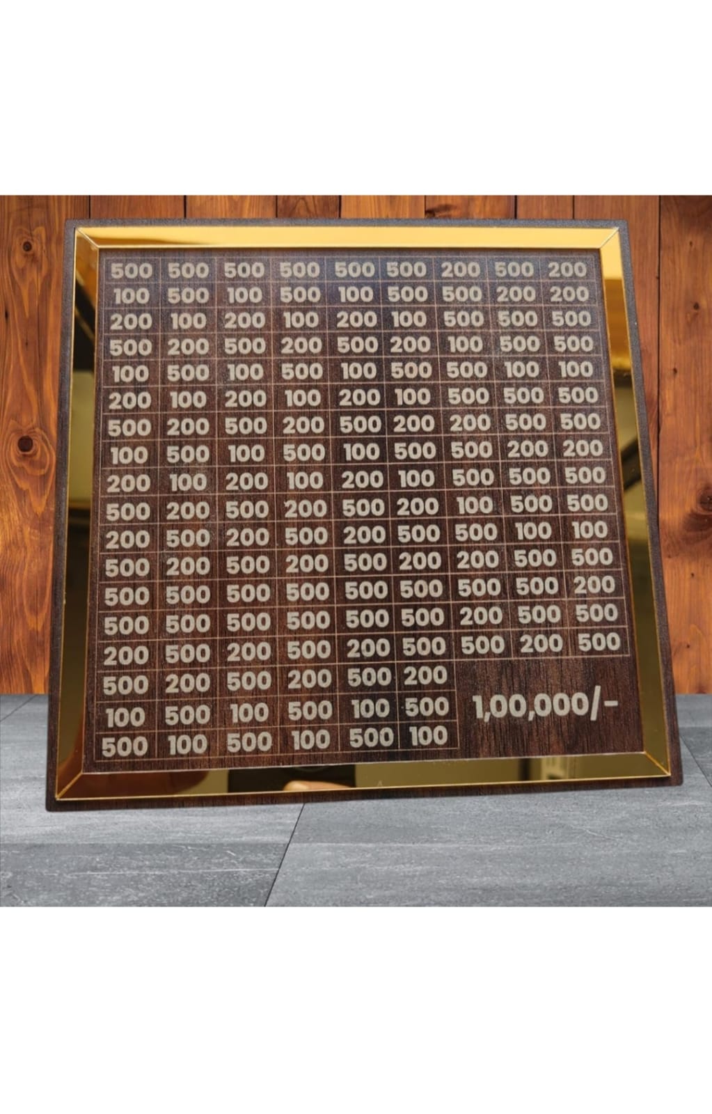 Wooden Money Saving Box