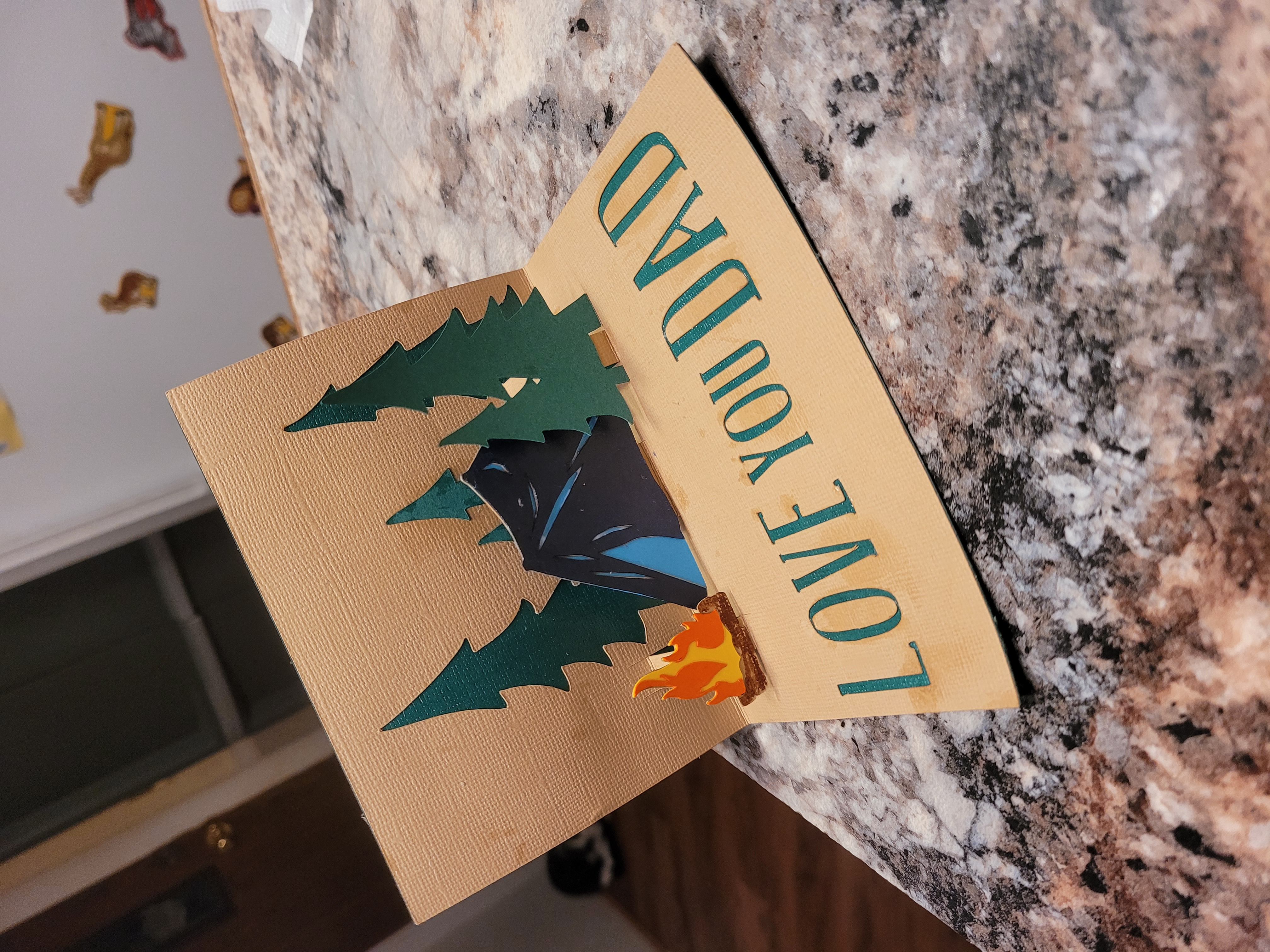 Pop-up Father's Day Card