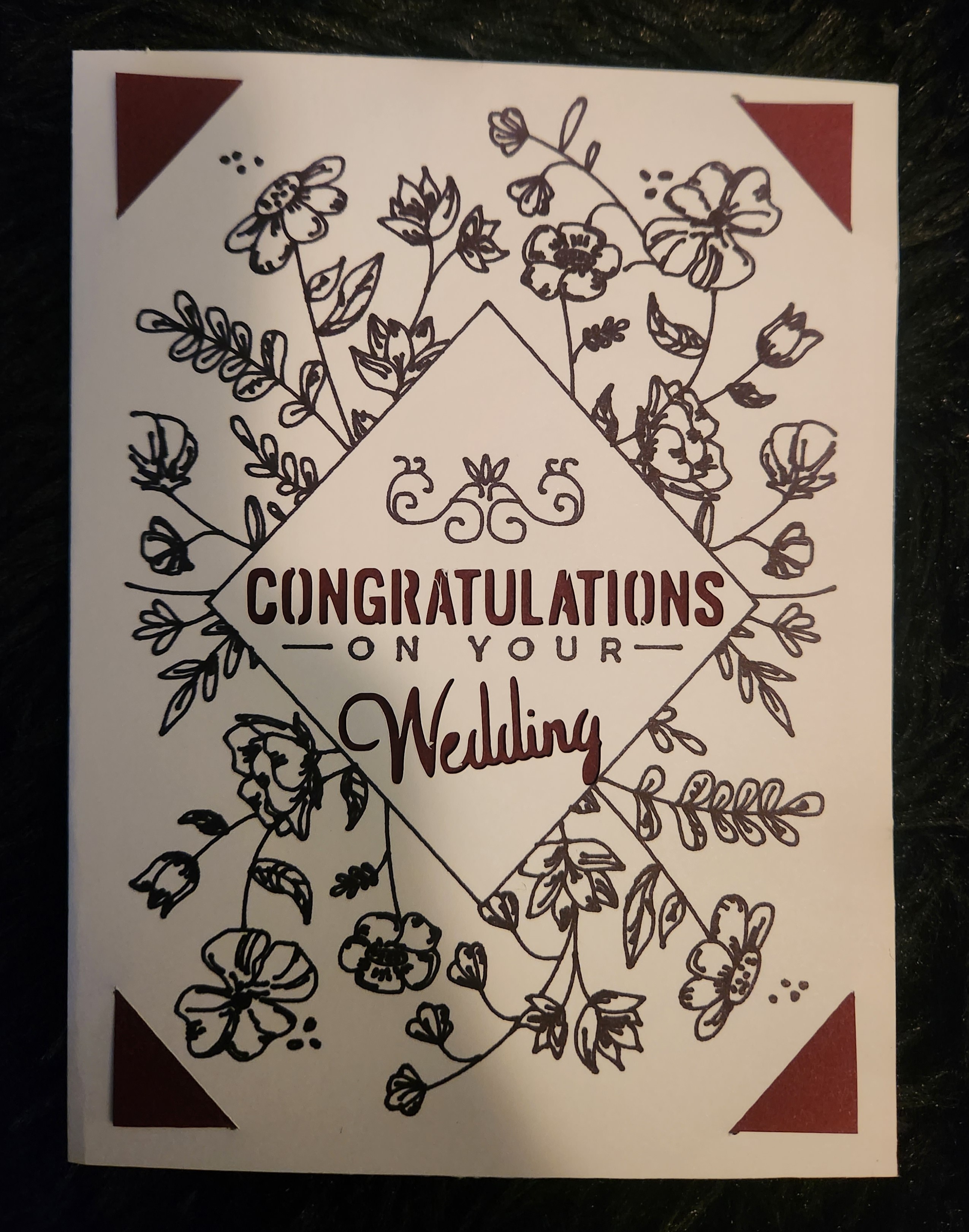 Wedding Congratulations Card