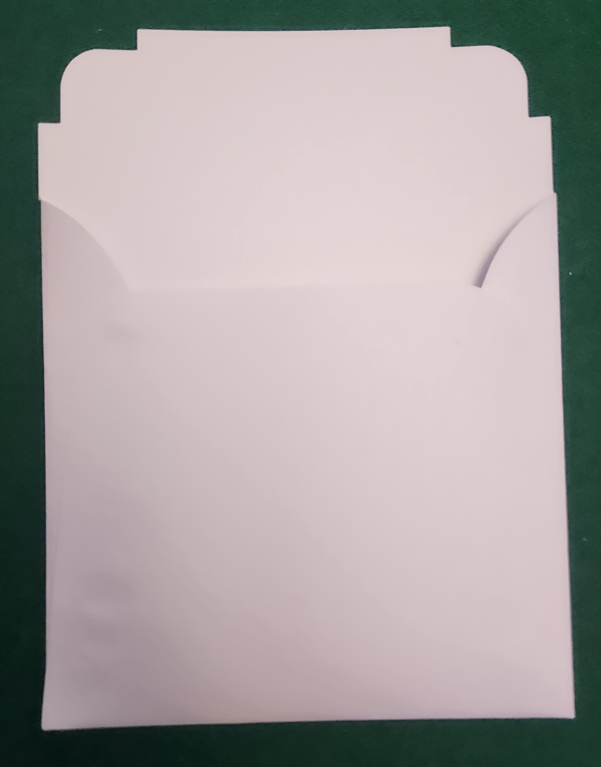 White Paper Envelope