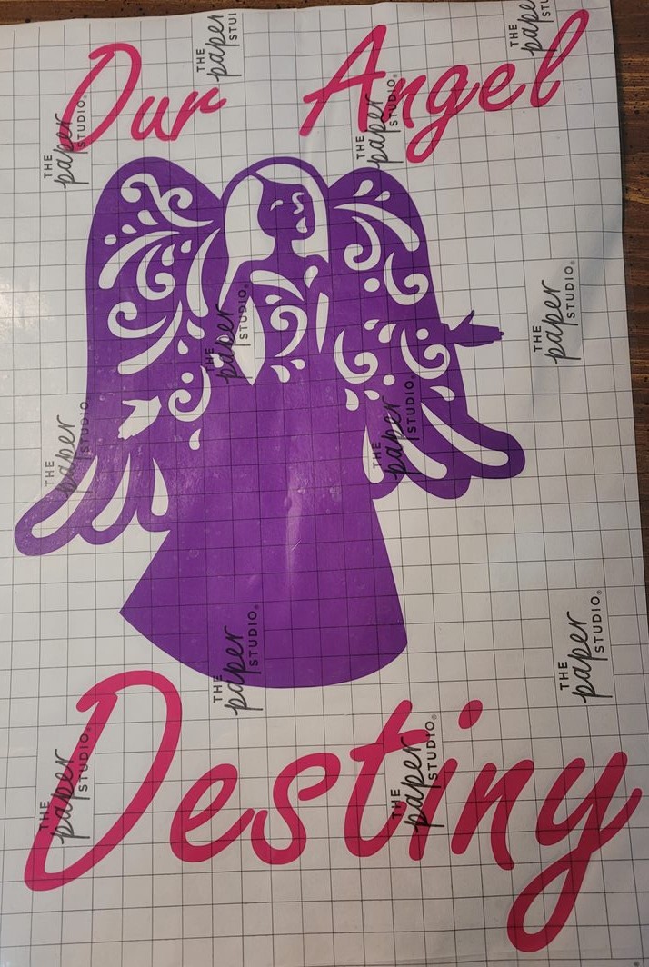 Decorative Angel Decal