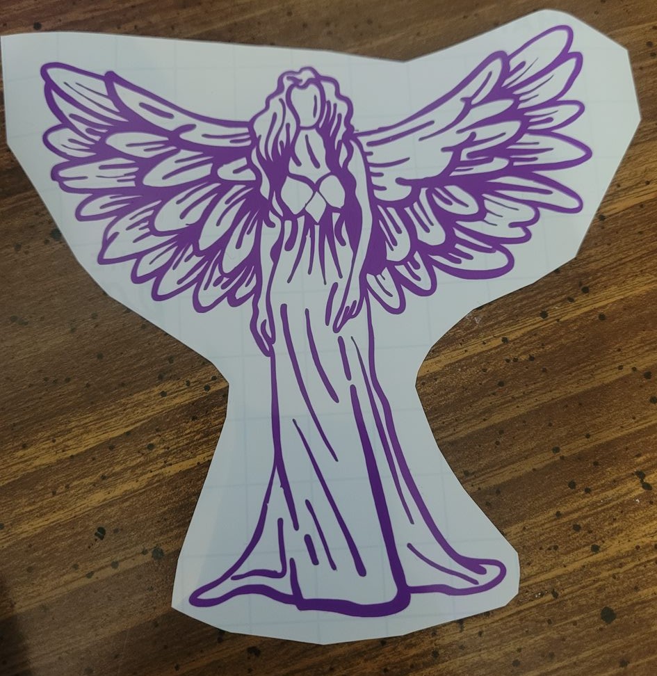 Angel Wing Decal