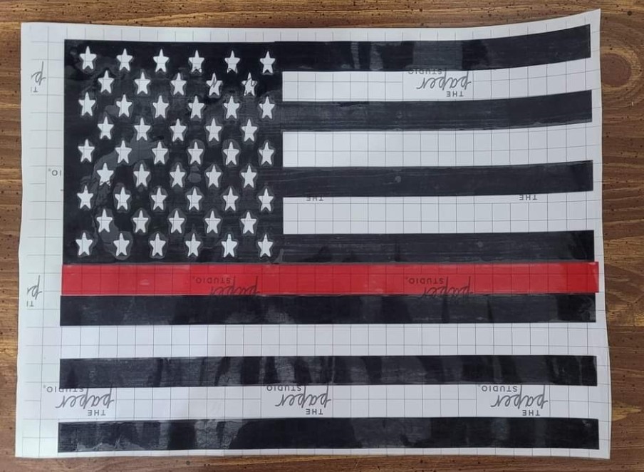 American Flag Decal