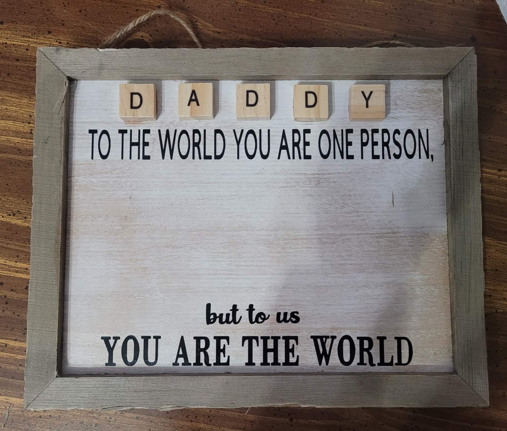 Decorative Wooden Sign