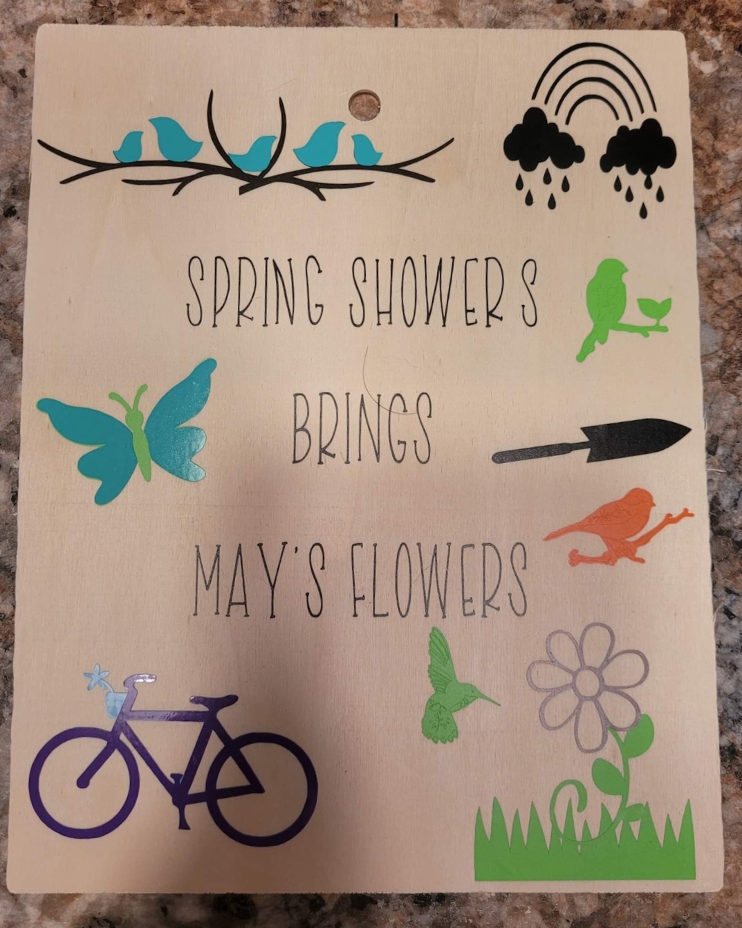 Decorative Wooden Plaque