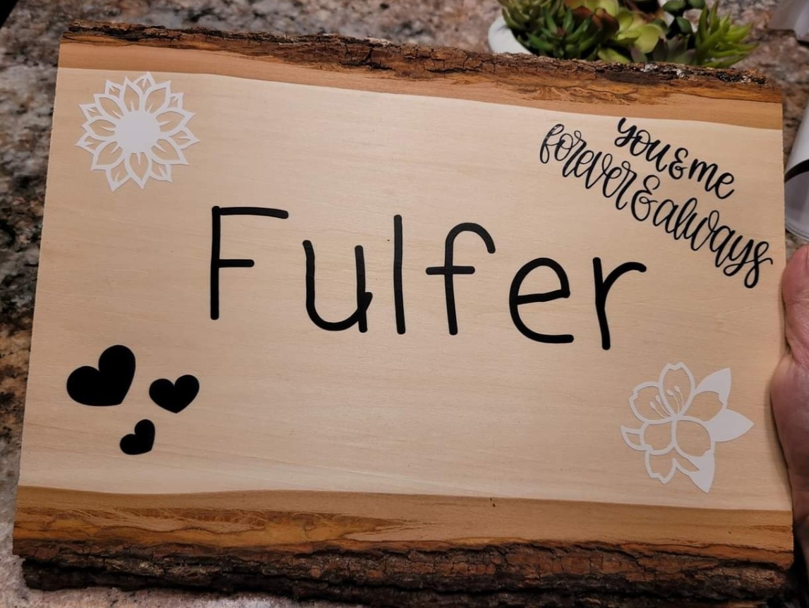 Personalized Wooden Sign