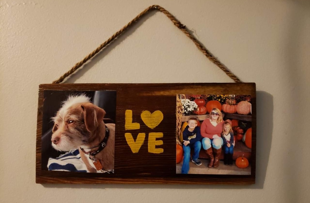 Personalized Wooden Photo Frame