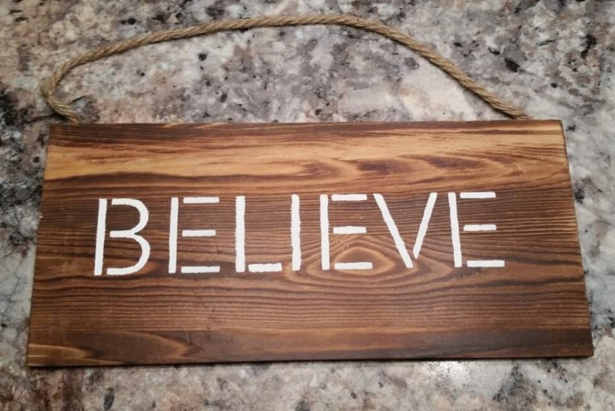 Wooden Wall Hanging Sign