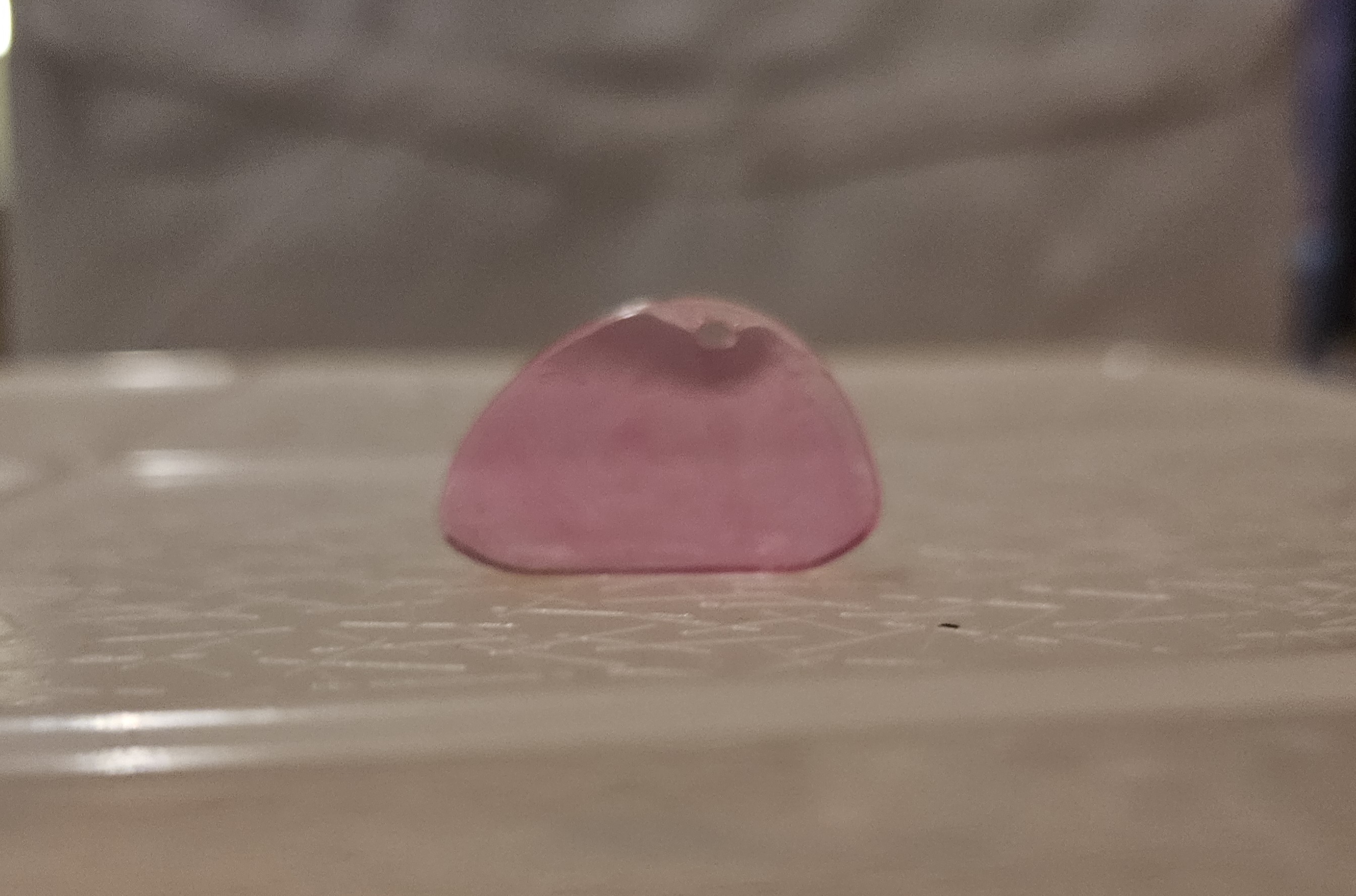 Pink Polished Pendent